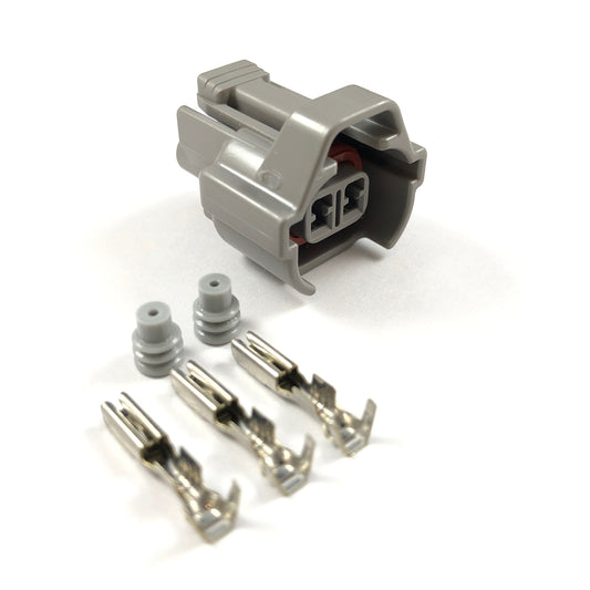Nippon Denso 2-Pin Fuel Injector Connector Plug Clip Kit ID2000 High Tag Carrot Top Tuning