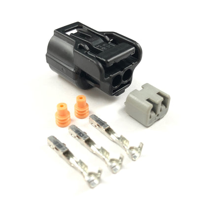 Honda K-Series K20 K24 2-Pin VTC Solenoid Connector Plug Clip Kit Carrot Top Tuning