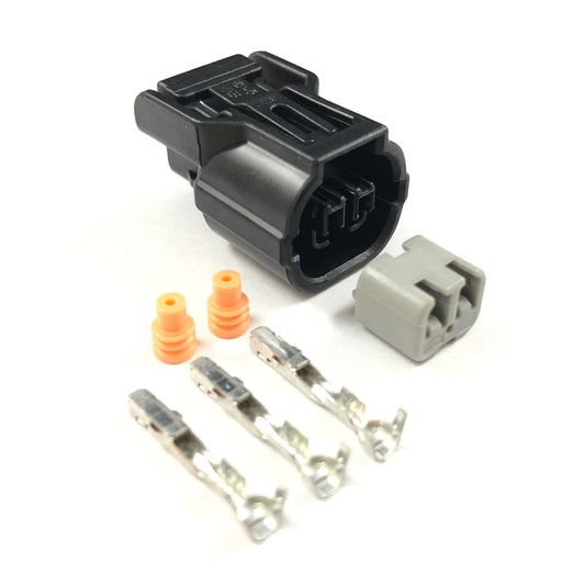 Honda K-Series K20 K24 2-Pin VTC Solenoid Connector Plug Clip Kit Carrot Top Tuning