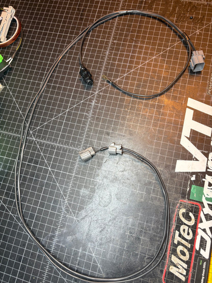 96–00 Honda Civic Milspec A/C Front Sub-Harness – DR-25 or Flame-Resistant Loom – 14AWG/18AWG Spec VTI