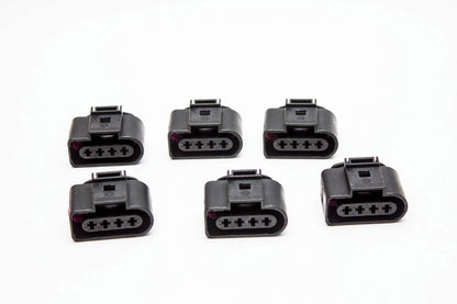 6pcs Ignition Coil Connector Repair Plug Wiring Audi VW GTI Golf Jetta Passat Carrot Top Tuning
