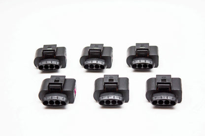 6pcs Ignition Coil Connector Repair Plug Wiring Audi VW GTI Golf Jetta Passat Carrot Top Tuning