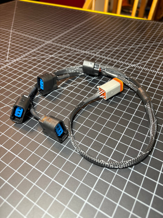 COP Coil Harness – DT 6-Pin to K-Series Coils | 12" Lead | Standalone ECU Ready