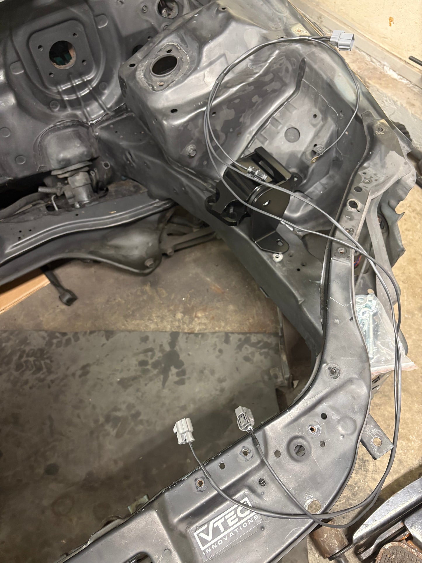 96–00 Honda Civic Milspec A/C Front Sub-Harness – DR-25 or Flame-Resistant Loom – 14AWG/18AWG Spec VTI