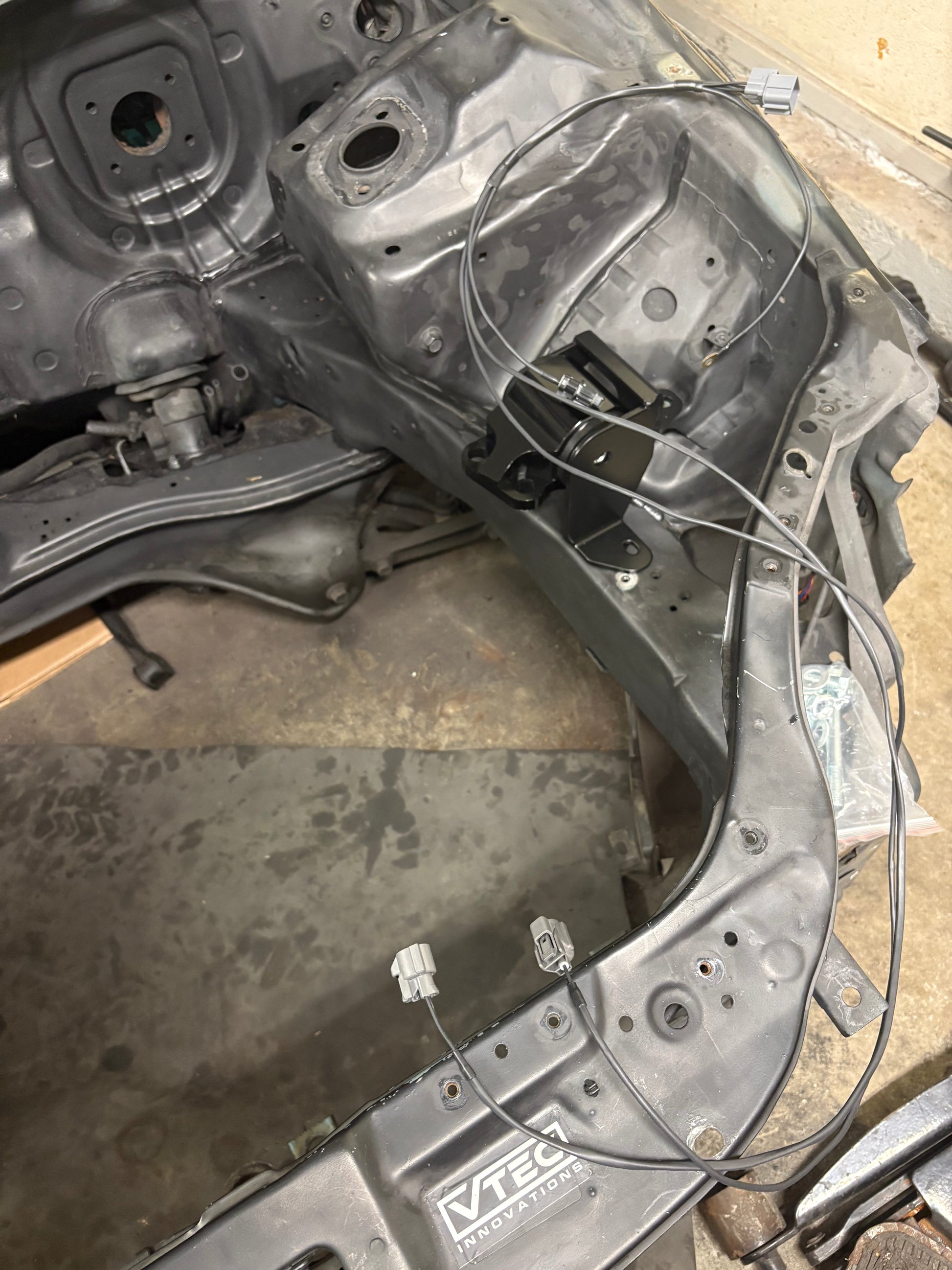 96–00 Honda Civic Milspec A/C Front Sub-Harness – DR-25 or Flame-Resistant Loom – 14AWG/18AWG Spec VTI