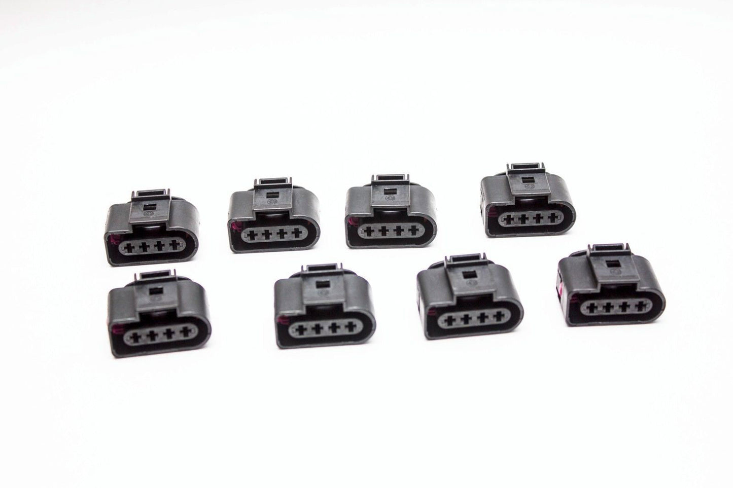 8pcs Ignition Coil Connector Repair Plug Wiring Audi VW GTI Golf Jetta Passat Carrot Top Tuning