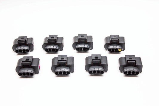 8pcs Ignition Coil Connector Repair Plug Wiring Audi VW GTI Golf Jetta Passat Carrot Top Tuning