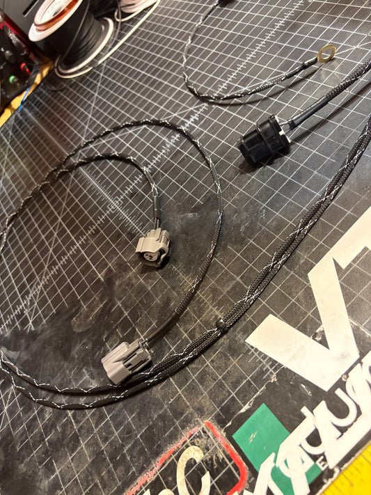 96–00 Honda Civic Milspec A/C Front Sub-Harness – DR-25 or Flame-Resistant Loom – 14AWG/18AWG Spec VTI