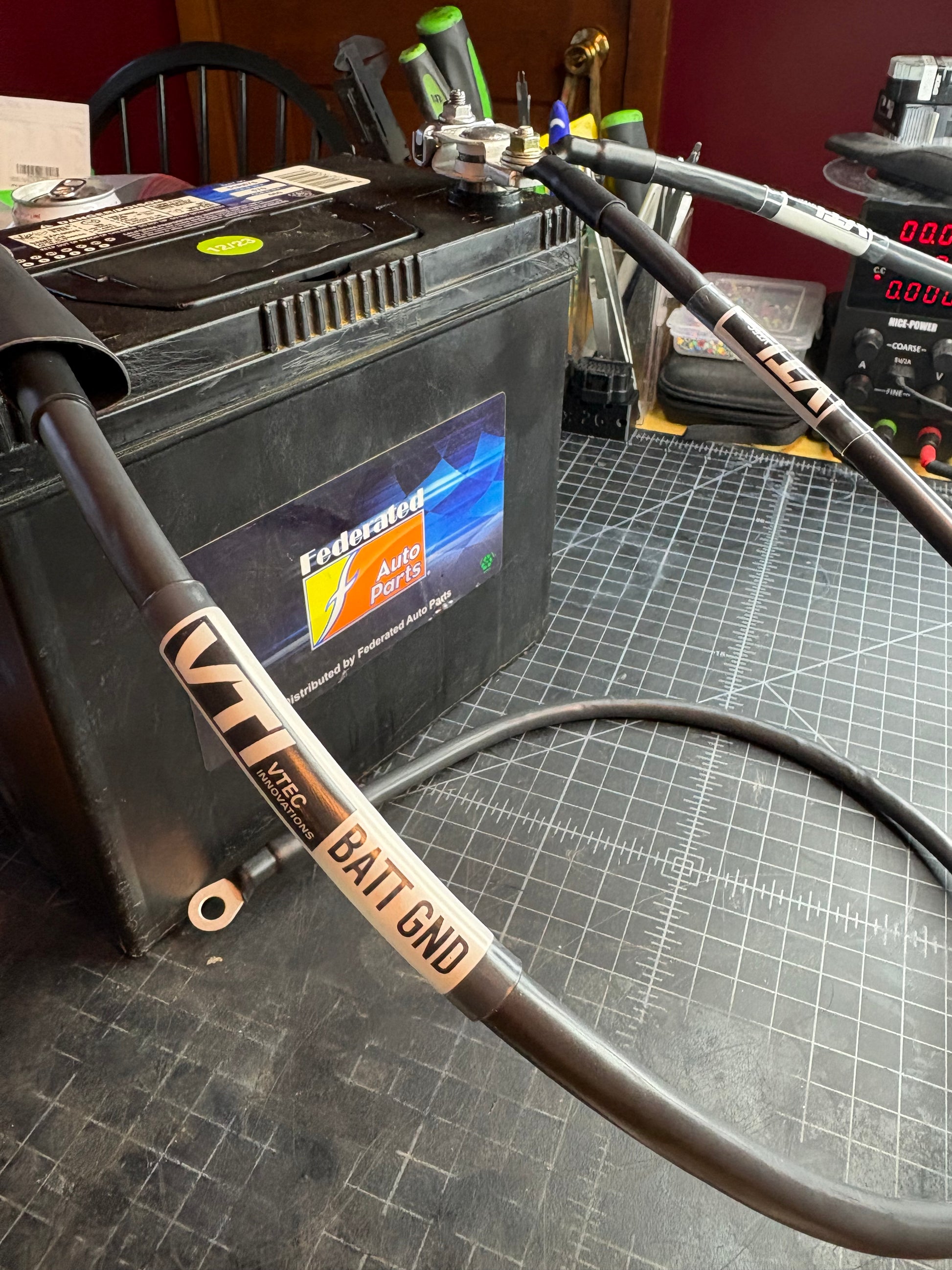 Mil-Spec Grounding System | Honda Battery & Engine Grounds VTI