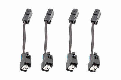Bosch EV1 VW Audi / Honda OBD1 to Bosch EV6 / EV14 USCAR Injector Adapter Harness Carrot Top Tuning