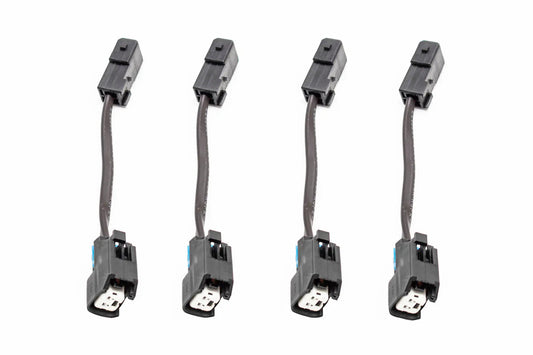 Bosch EV1 VW Audi / Honda OBD1 to Bosch EV6 / EV14 USCAR Injector Adapter Harness Carrot Top Tuning