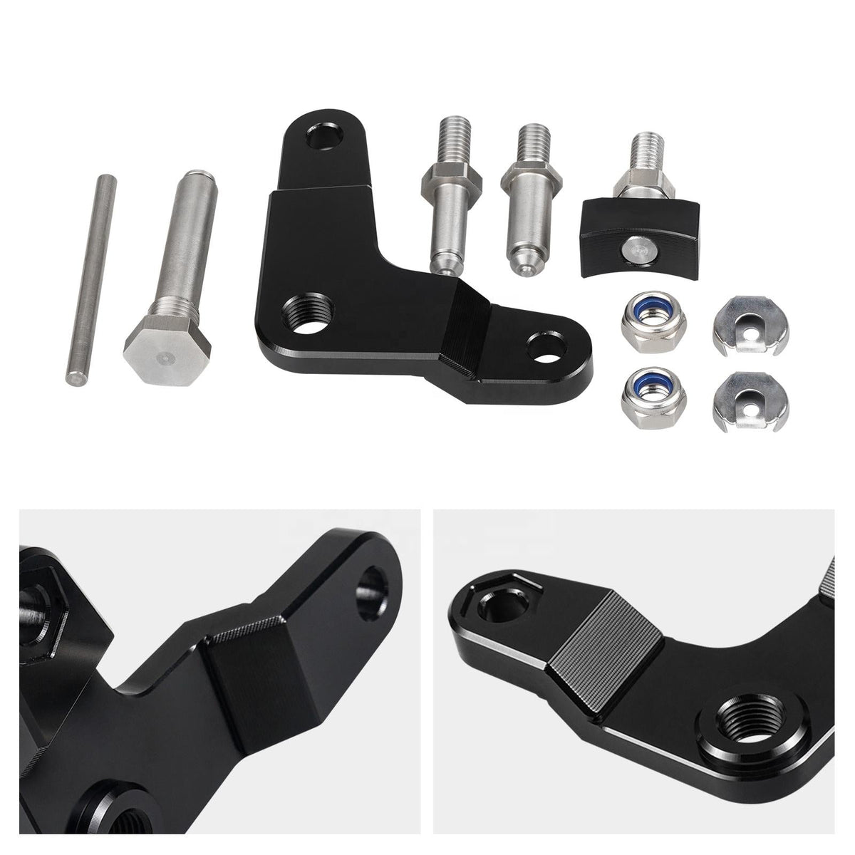 Aluminum Shifter Side to Side Relay Lever Assembly For 5 Speed 02J MQ250 Transmission Golf MK4 MK5 MK6 MK7 For Audi A3 8V TT MK3 Carrot Top Tuning