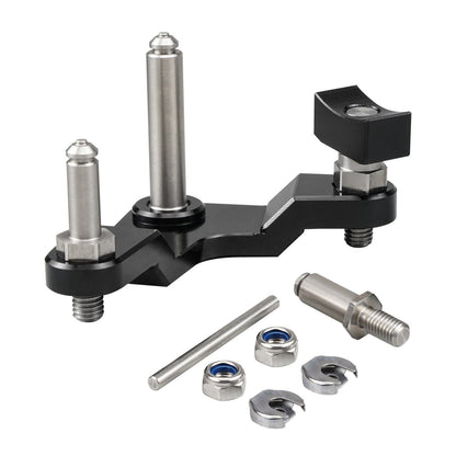 Aluminum Shifter Side to Side Relay Lever Assembly For 5 Speed 02J MQ250 Transmission Golf MK4 MK5 MK6 MK7 For Audi A3 8V TT MK3 Carrot Top Tuning