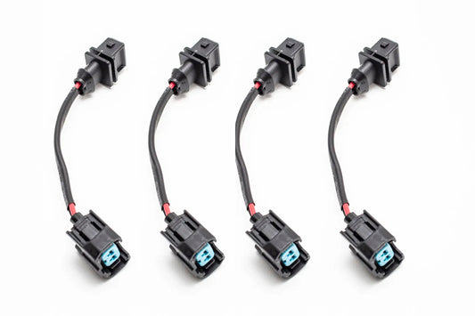 Bosch EV1 VW Audi / Honda OBD1 to Honda OBD2 Injector Adapter Harness Carrot Top Tuning