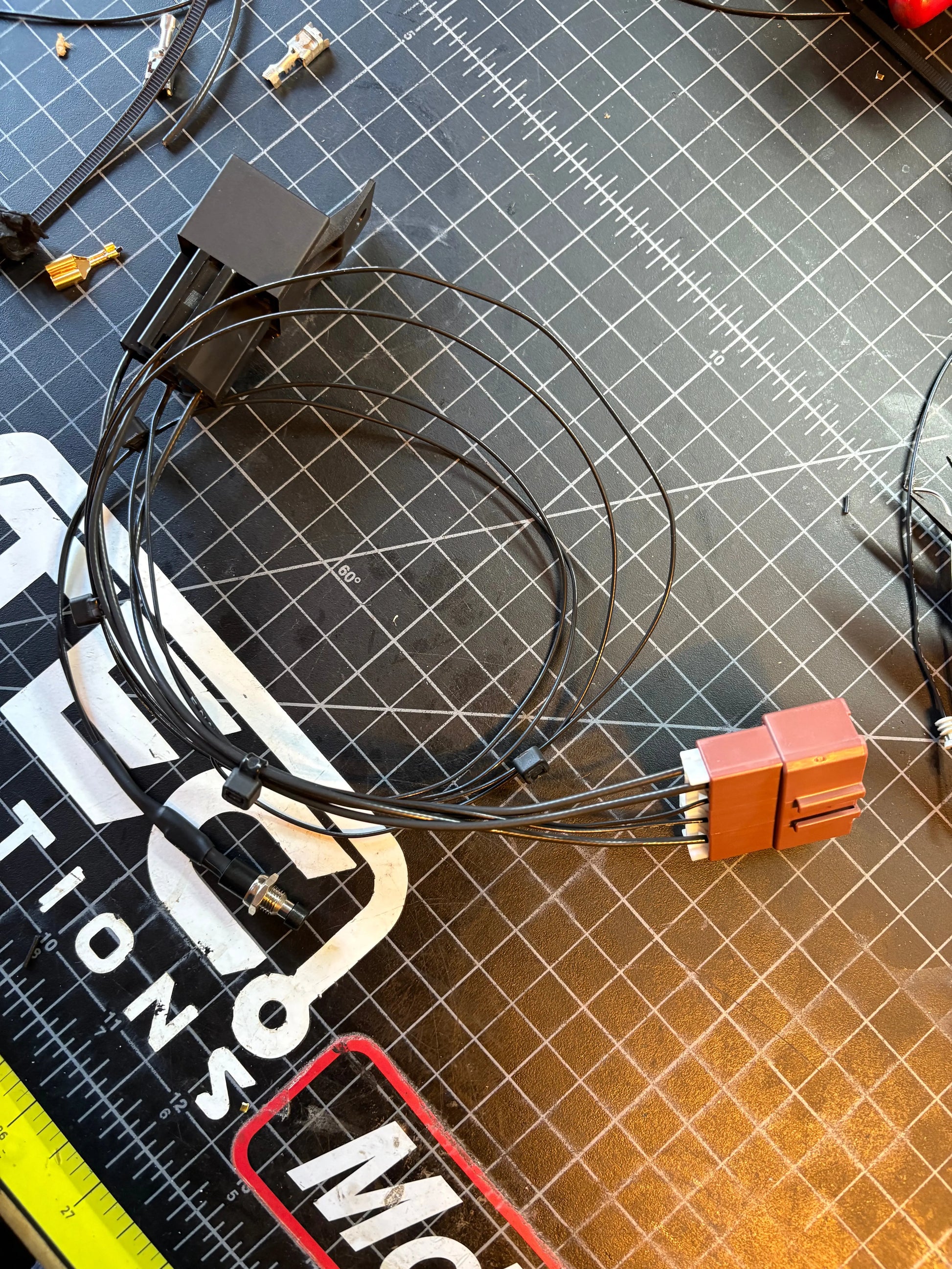 Honda main relay conversion kit with optional flush mount kill switch