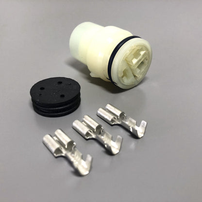 Nippon Denso 3-Pin Round Alternator Regulator Connector Plug Kit Carrot Top Tuning