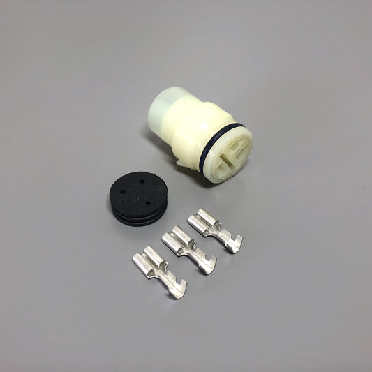 Nippon Denso 3-Pin Round Alternator Regulator Connector Plug Kit Carrot Top Tuning
