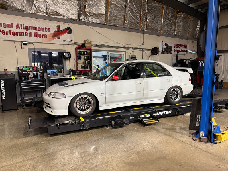 Roy’s Track Built EG harnessed by VTI
