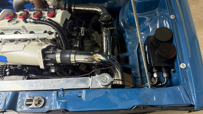 VW 1.8T PnP Dual Breather Oil Catch Can Kit for MK1/MK2 Golf GTI Rabbit Jetta Carrot Top Tuning