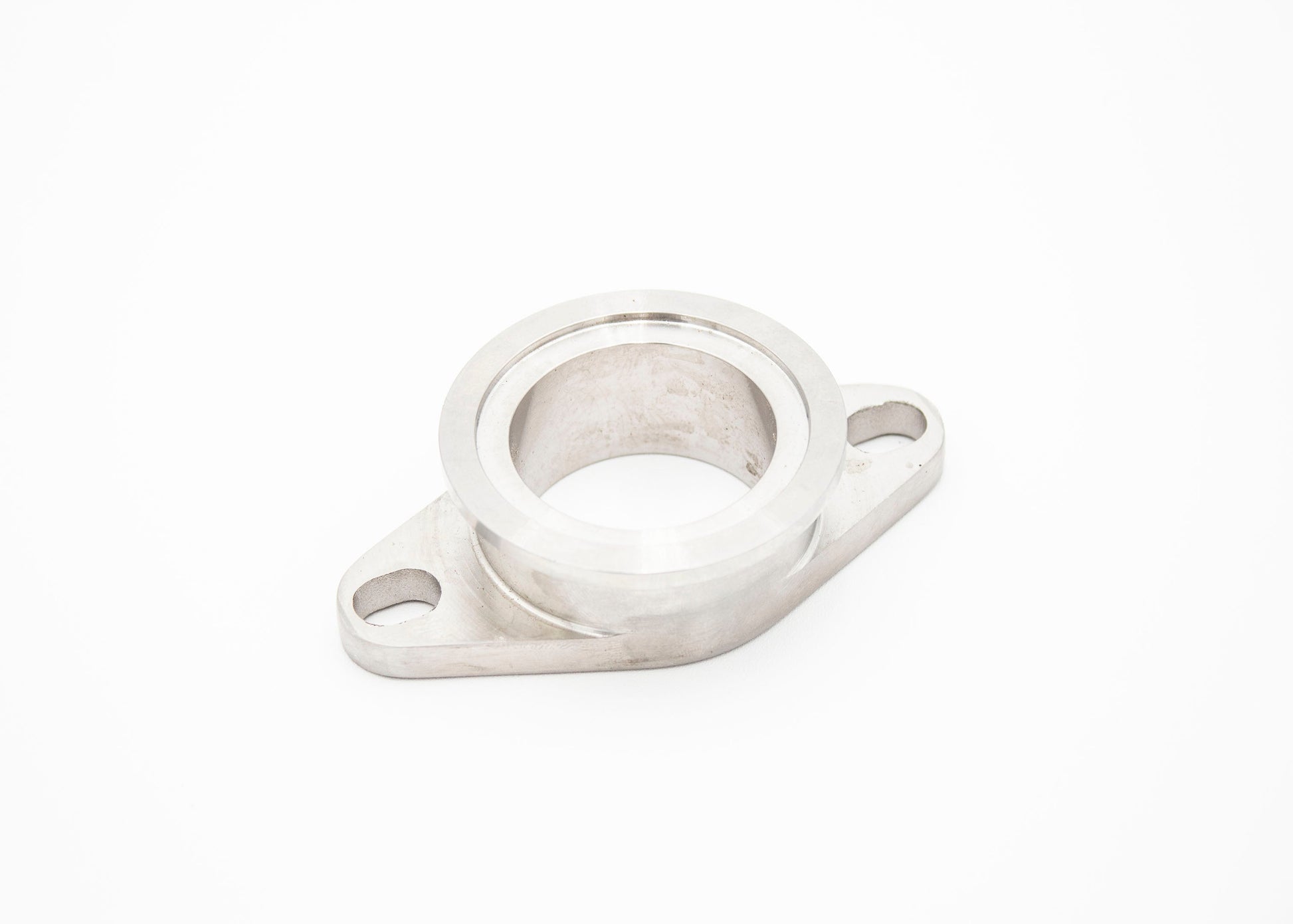 38mm 2 Bolt to Tial 38mm MVS Wastegate Adapter Flange Cast + CNC Machined Carrot Top Tuning
