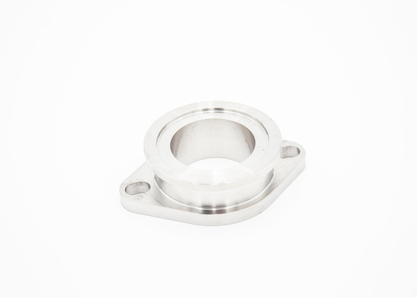 38mm 2 Bolt to Tial 44mm MVR Wastegate Adapter Flange Billet SS CNC Machined Carrot Top Tuning