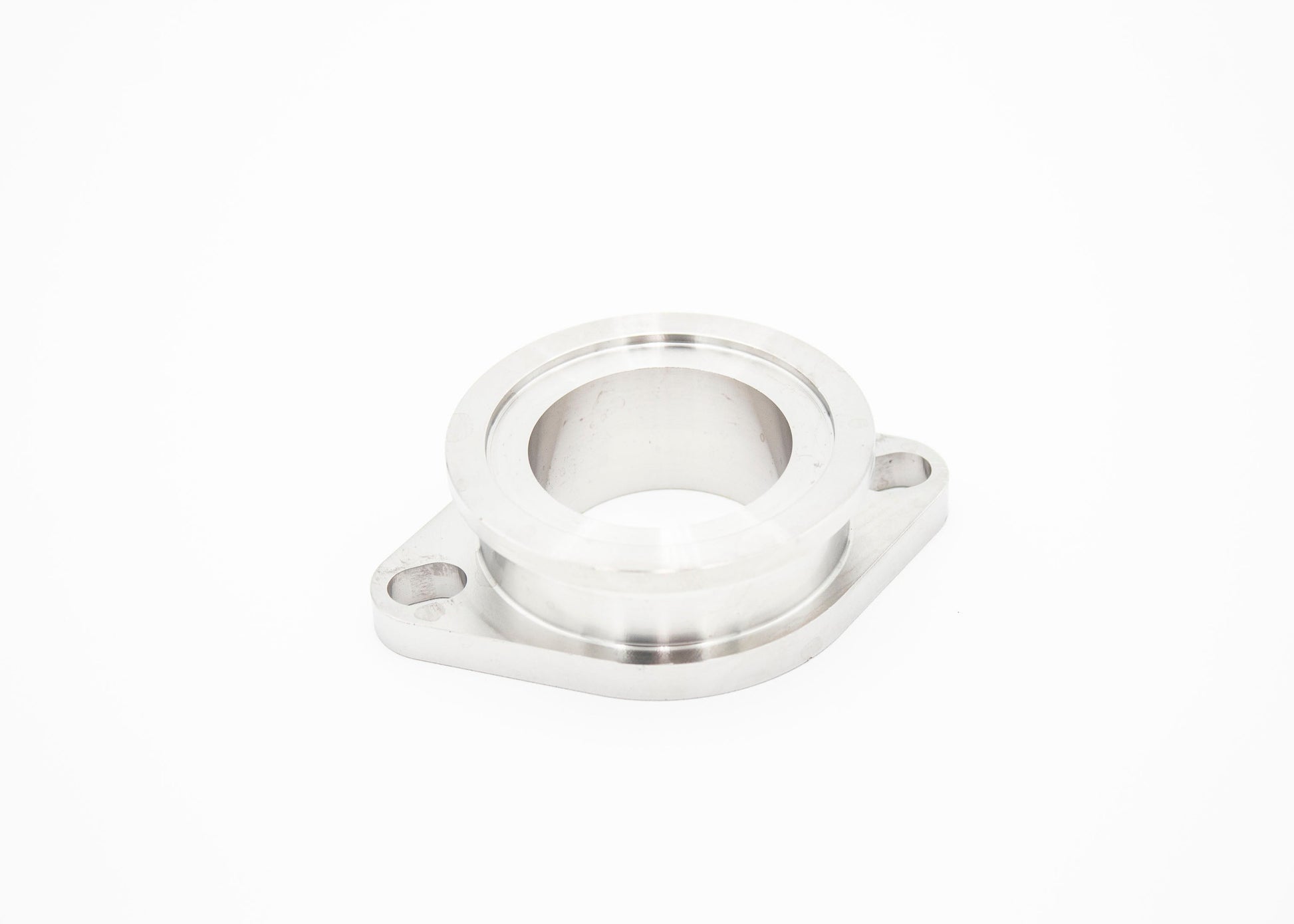38mm 2 Bolt to Tial 44mm MVR Wastegate Adapter Flange Billet SS CNC Machined Carrot Top Tuning