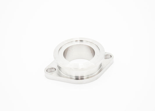 38mm 2 Bolt to Tial 44mm MVR Wastegate Adapter Flange Billet SS CNC Machined Carrot Top Tuning