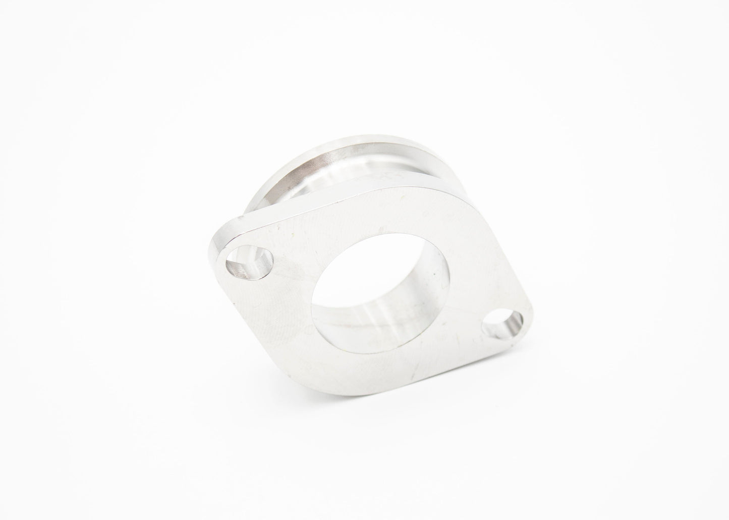 38mm 2 Bolt to Tial 44mm MVR Wastegate Adapter Flange Billet SS CNC Machined Carrot Top Tuning