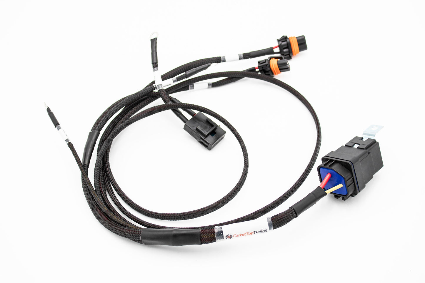MK4 VW GTI Jetta Golf HID Headlight Relay Harness Plug n Play Wire Tuck Carrot Top Tuning
