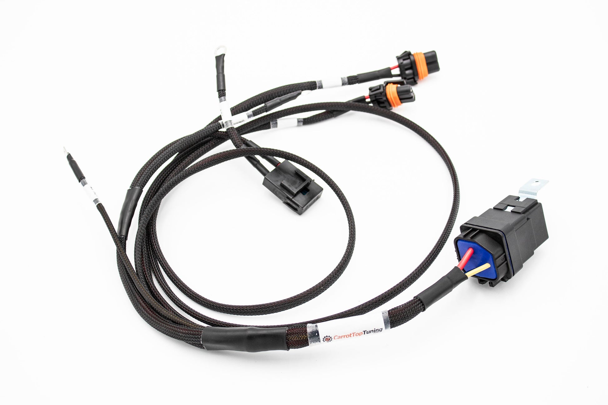 MK4 VW GTI Jetta Golf HID Headlight Relay Harness Plug n Play Wire Tuck Carrot Top Tuning