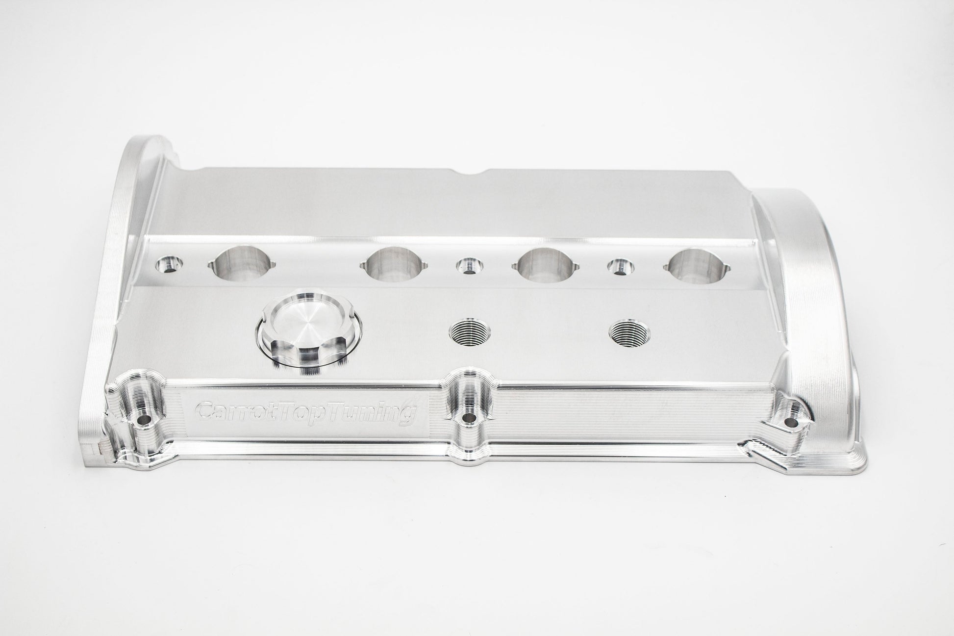 1.8T AGN CNC Billet T6061 Aluminum Tappet Valve Cover V2 | VW, Audi Carrot Top Tuning