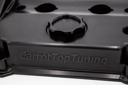 1.8T AGN CNC Billet T6061 Aluminum Tappet Valve Cover V2 | VW, Audi Carrot Top Tuning