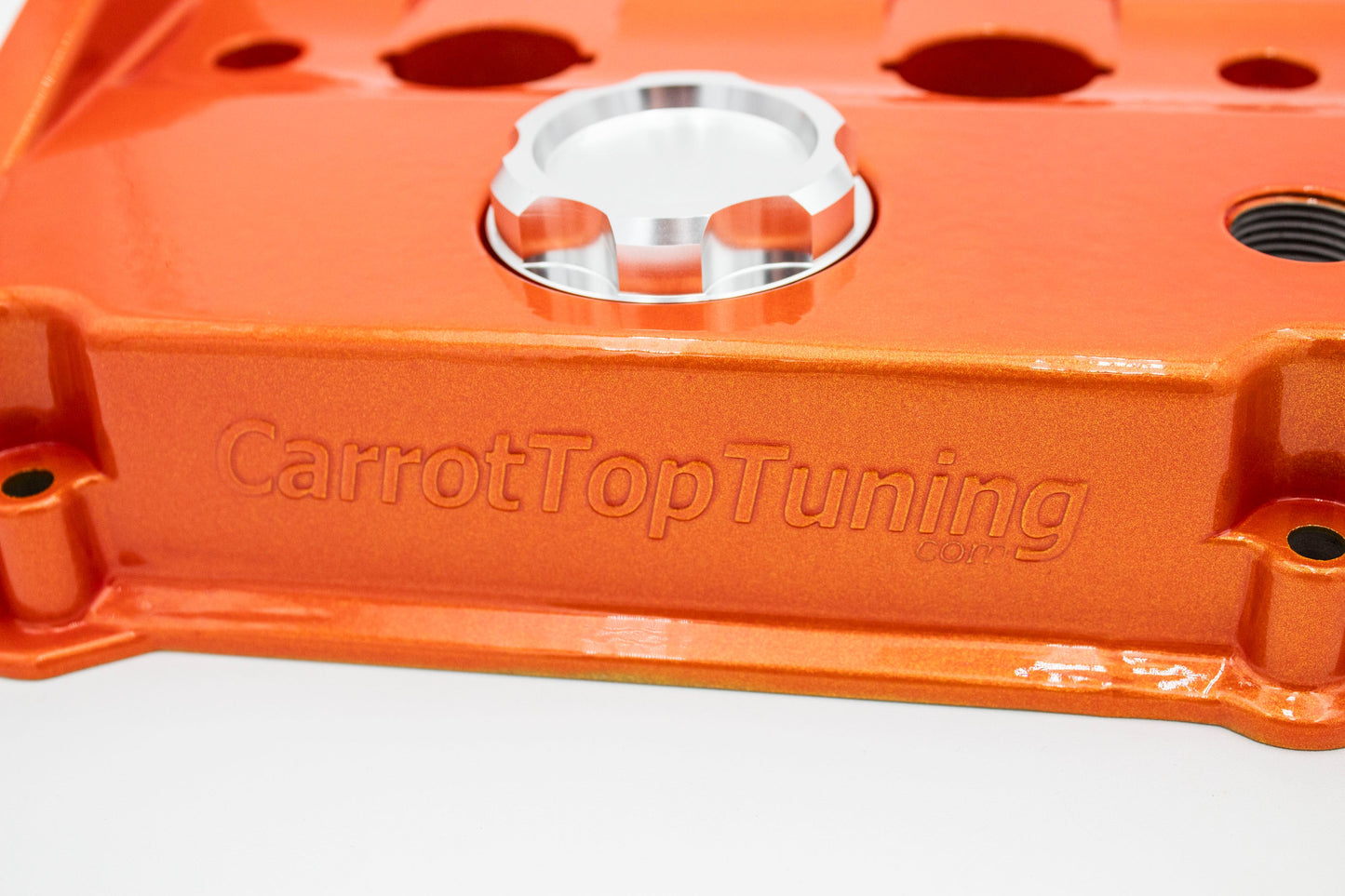 1.8T 20V AGN Valve Cover Shaved Cast Alloy  |  VW, Audi, Seat, Skoda Carrot Top Tuning