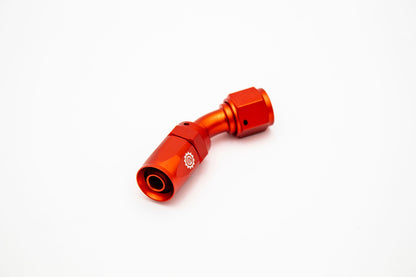 -06 AN 6AN 45 Degree Female Aluminum Hose End Fitting Carrot Top Tuning