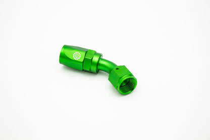 -06 AN 6AN 45 Degree Female Aluminum Hose End Fitting Carrot Top Tuning