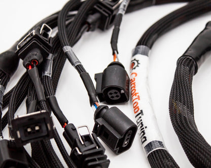 OEM+ 1.8T 40 Pin Complete Engine Harness Narrowband/Wideband ECU's | VW Audi Seat Skoda MK4 Carrot Top Tuning