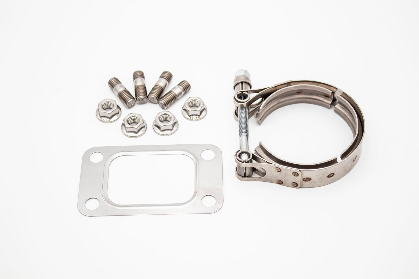 SS304 CNC Cast T3 to GT / GTX / G Series / Precision PTE Tial Turbo V-Band (VBand) Inlet Adapter Flange Carrot Top Tuning