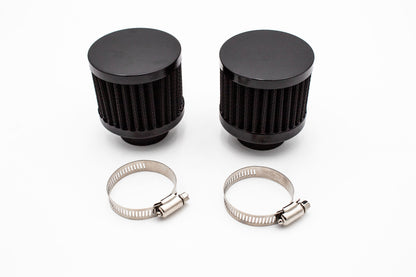 VW 1.8T PnP Dual Breather Oil Catch Can Kit for MK1/MK2 Golf GTI Rabbit Jetta Carrot Top Tuning