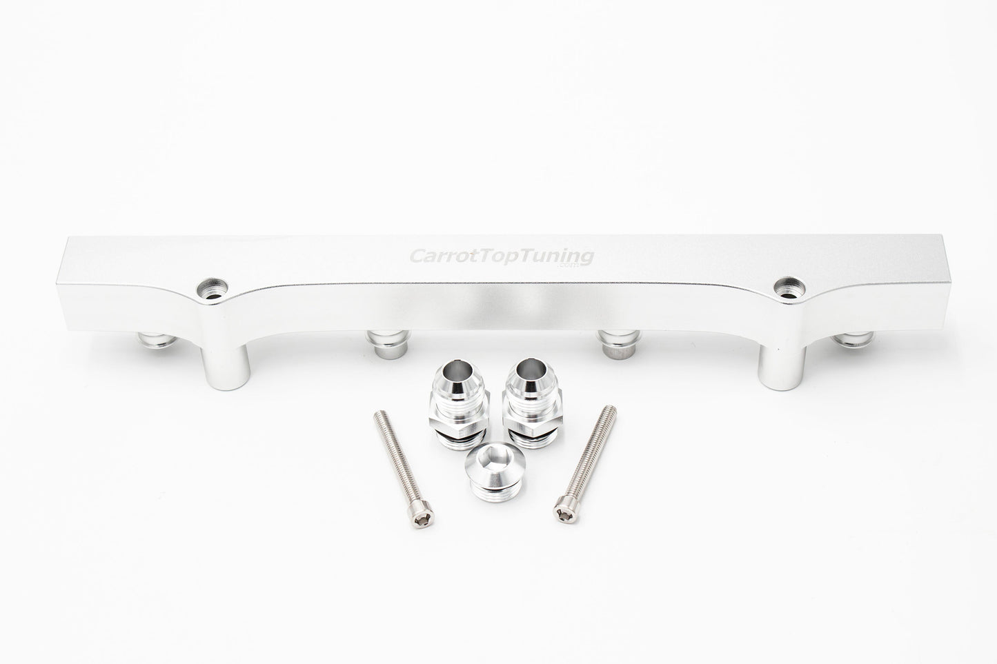 1.8T High Flow Fuel Rail | AN Fitting Ready | Audi Volkswagen Carrot Top Tuning