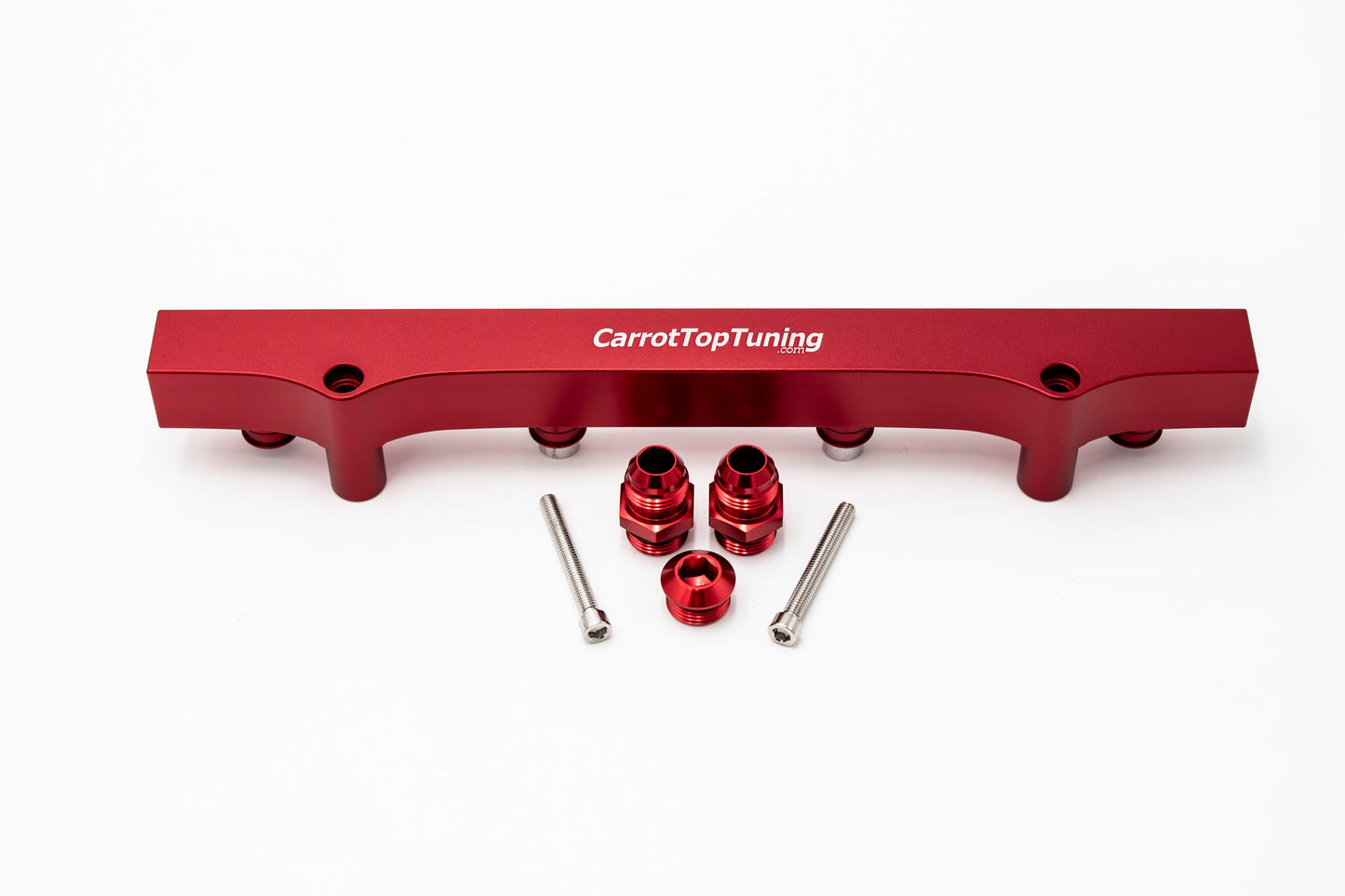 1.8T High Flow Fuel Rail | AN Fitting Ready | Audi Volkswagen Carrot Top Tuning