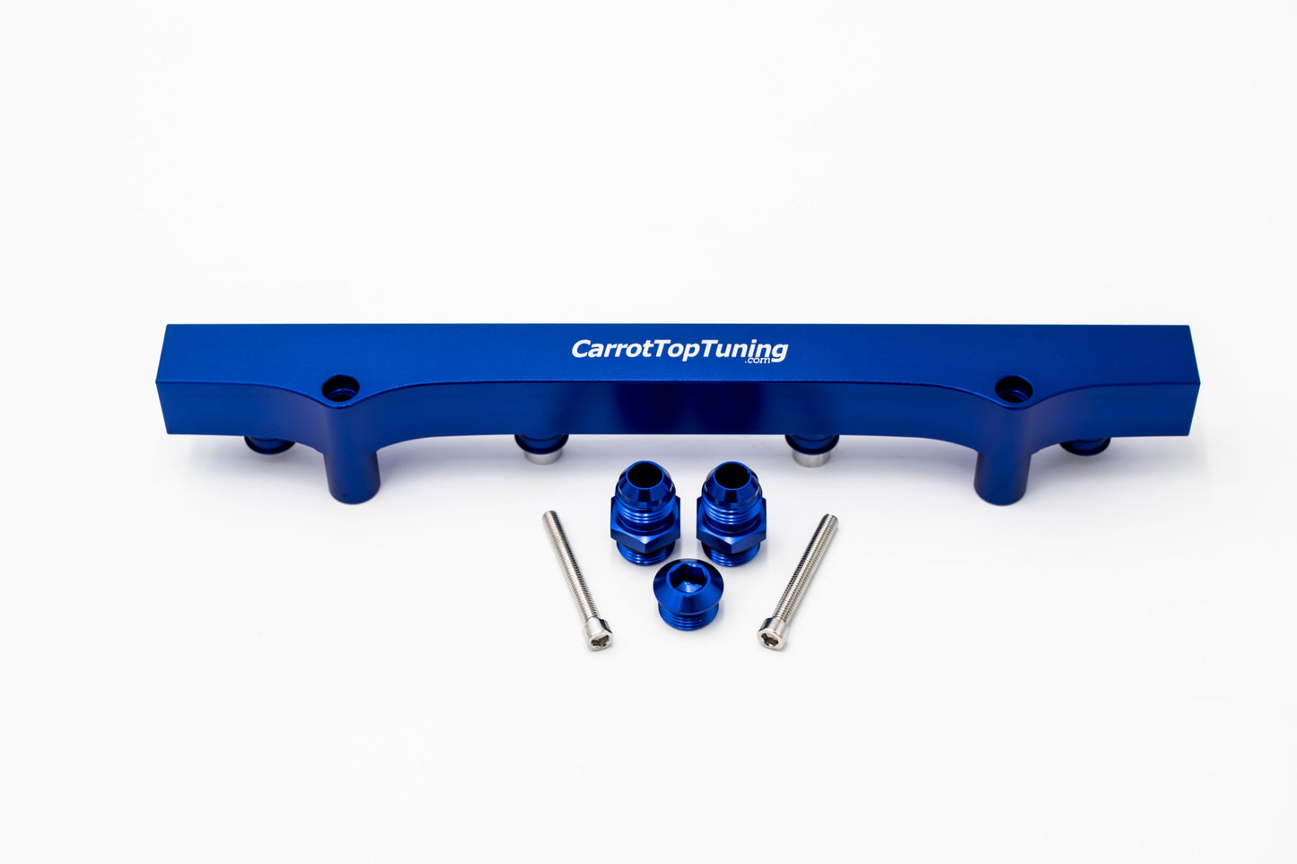 1.8T High Flow Fuel Rail | AN Fitting Ready | Audi Volkswagen Carrot Top Tuning