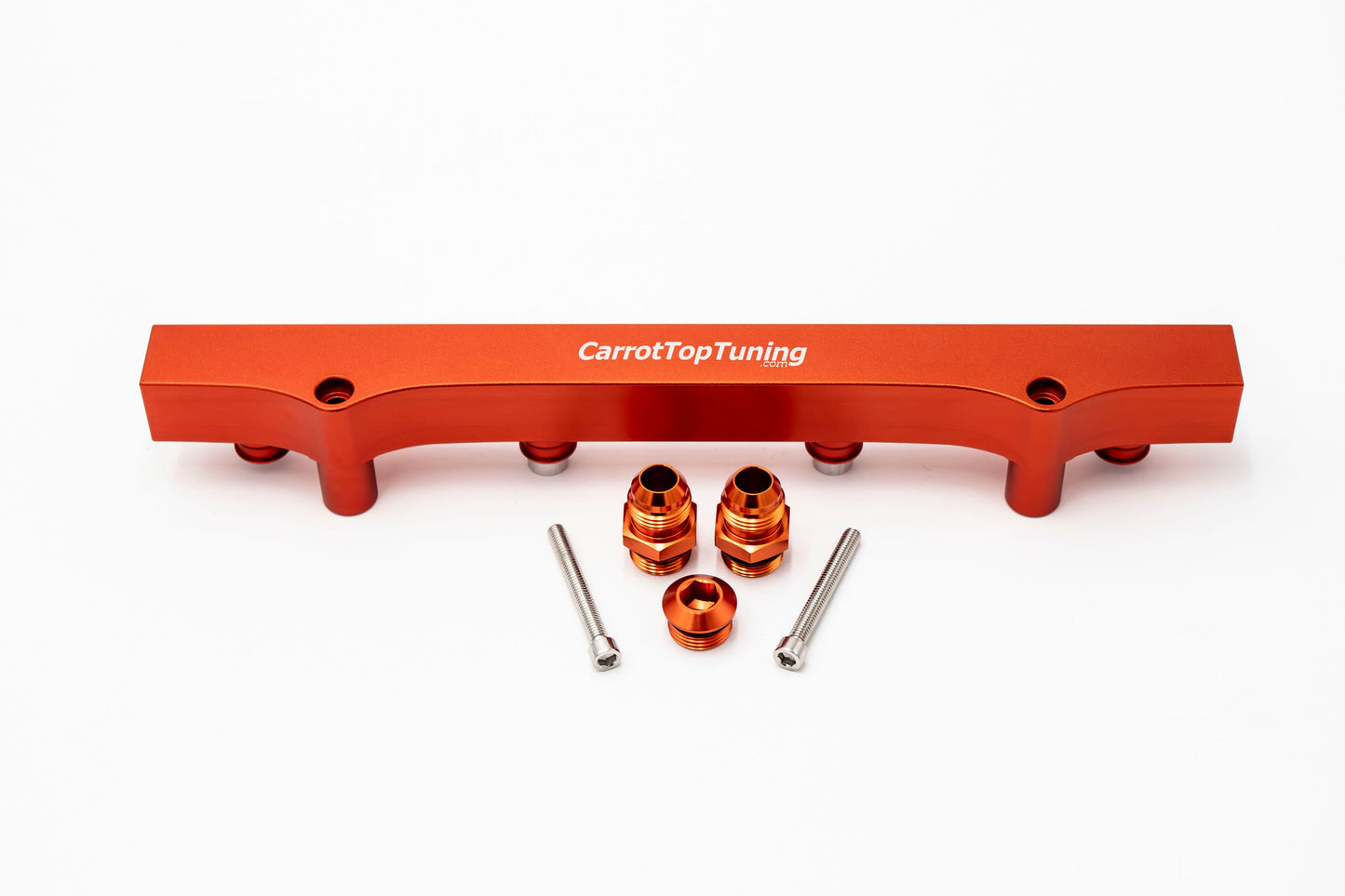 1.8T High Flow Fuel Rail | AN Fitting Ready | Audi Volkswagen Carrot Top Tuning