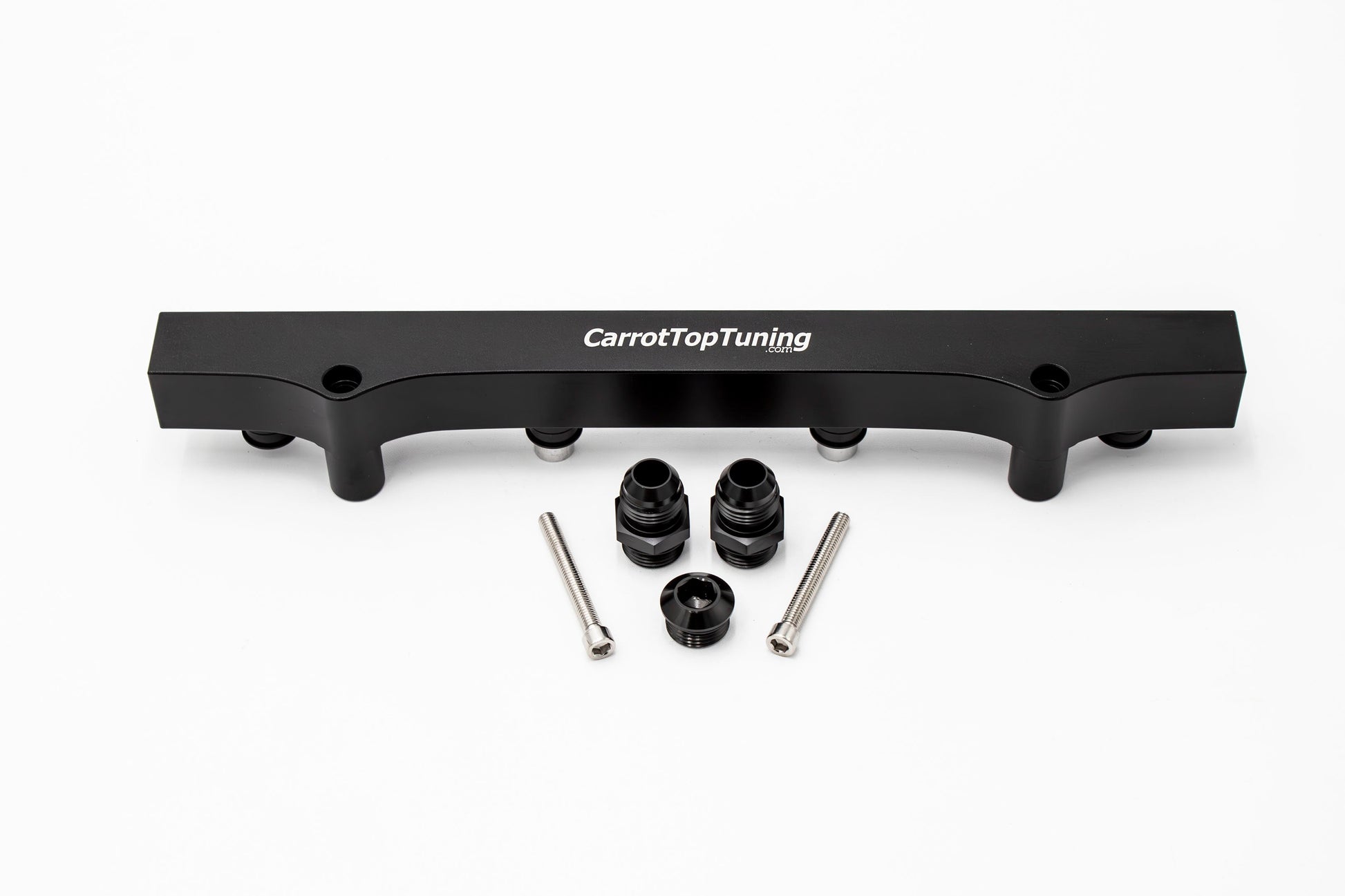 1.8T High Flow Fuel Rail | AN Fitting Ready | Audi Volkswagen Carrot Top Tuning