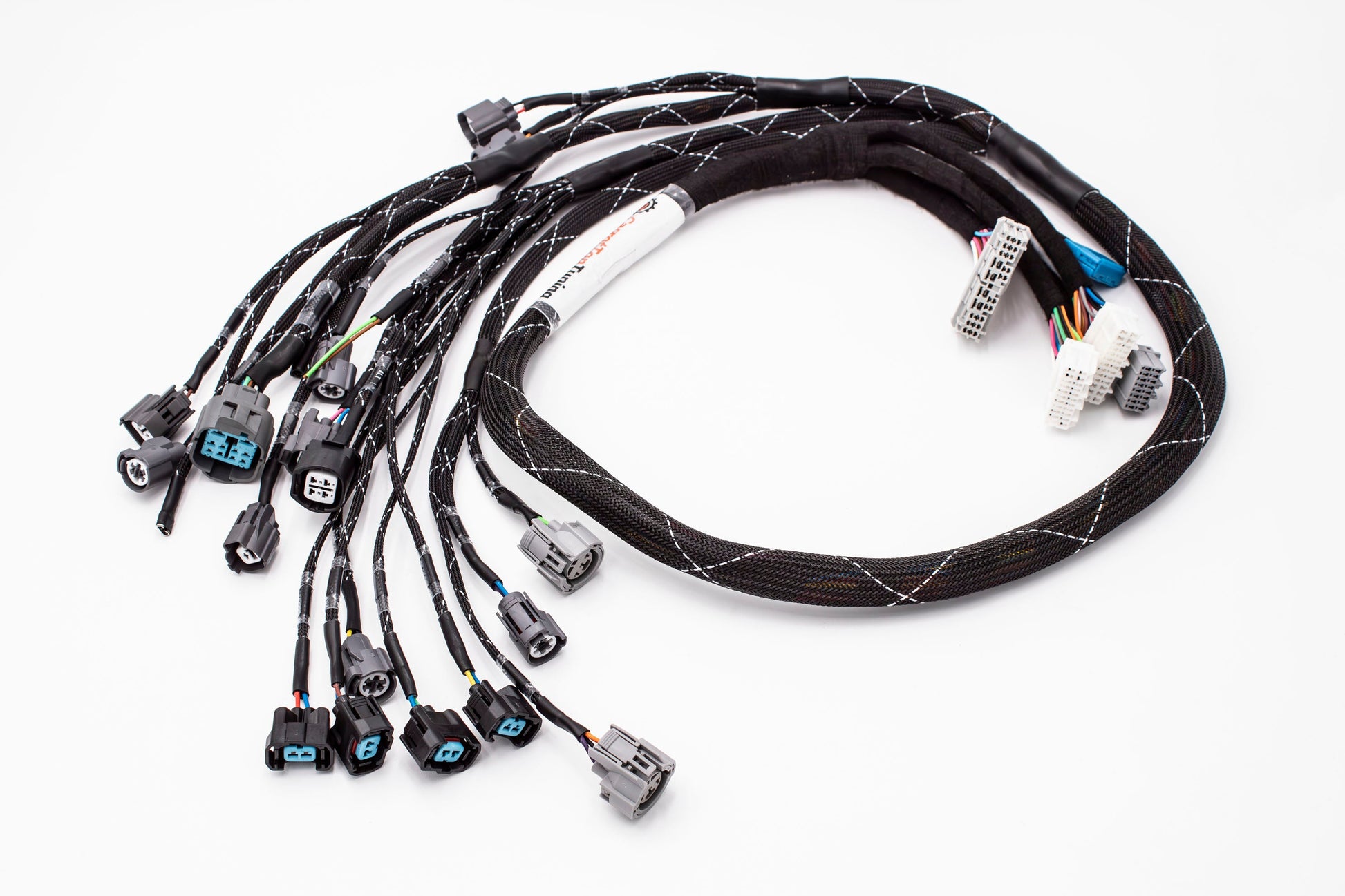 D & B-Series OBD2 Engine Tucked Engine Harness Kit w/ Subharness | 92-95 Civic EG EJ Carrot Top Tuning