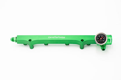 1.8T High Flow Fuel Rail | AN Fitting Ready | Audi Volkswagen Carrot Top Tuning