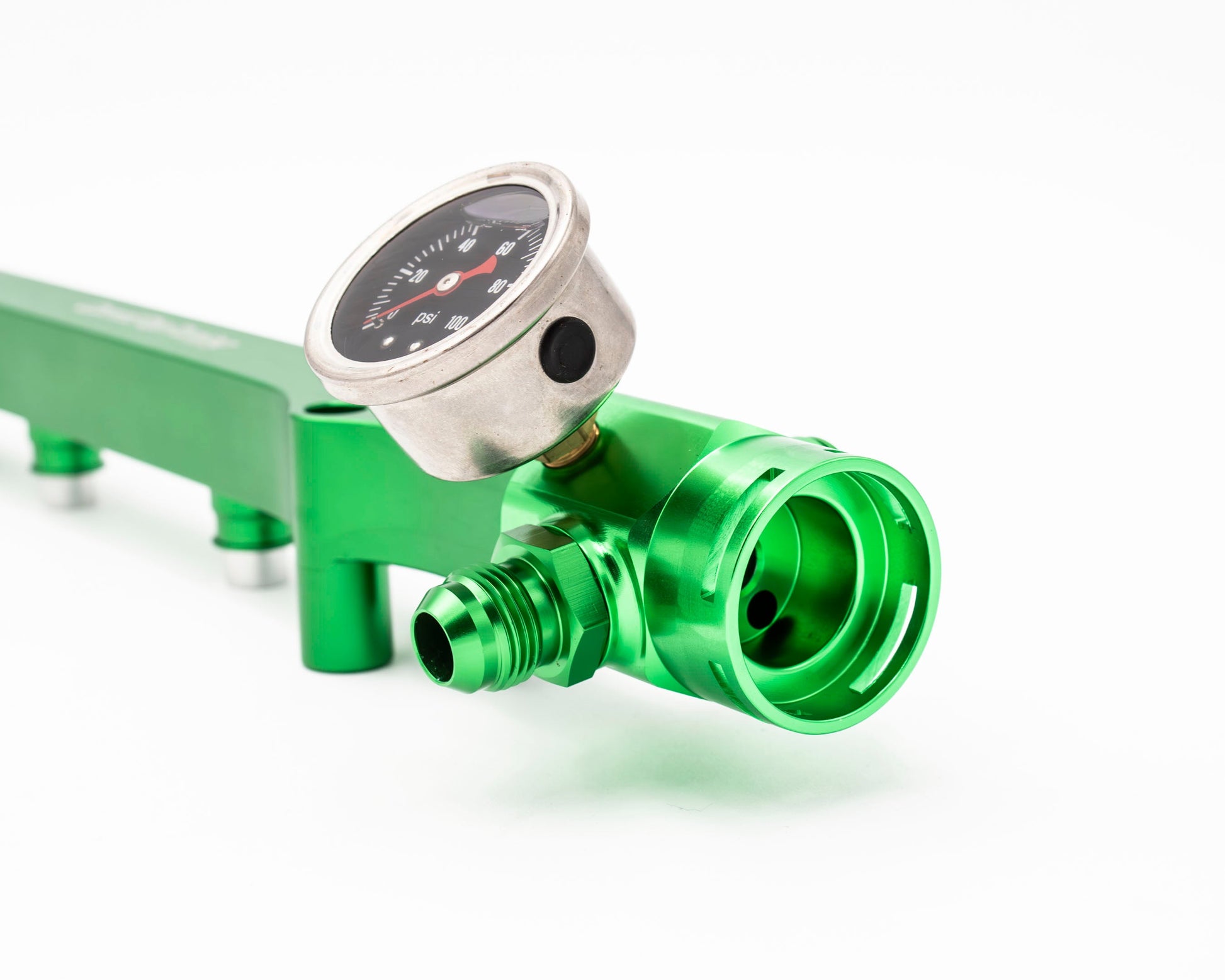 1.8T High Flow Fuel Rail | AN Fitting Ready | Audi Volkswagen Carrot Top Tuning