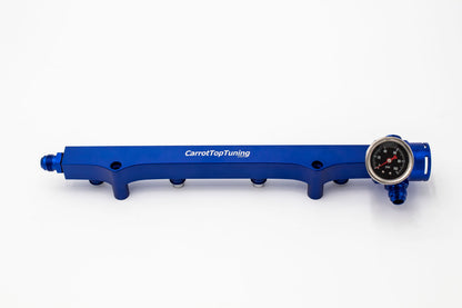 1.8T High Flow Fuel Rail | AN Fitting Ready | Audi Volkswagen Carrot Top Tuning