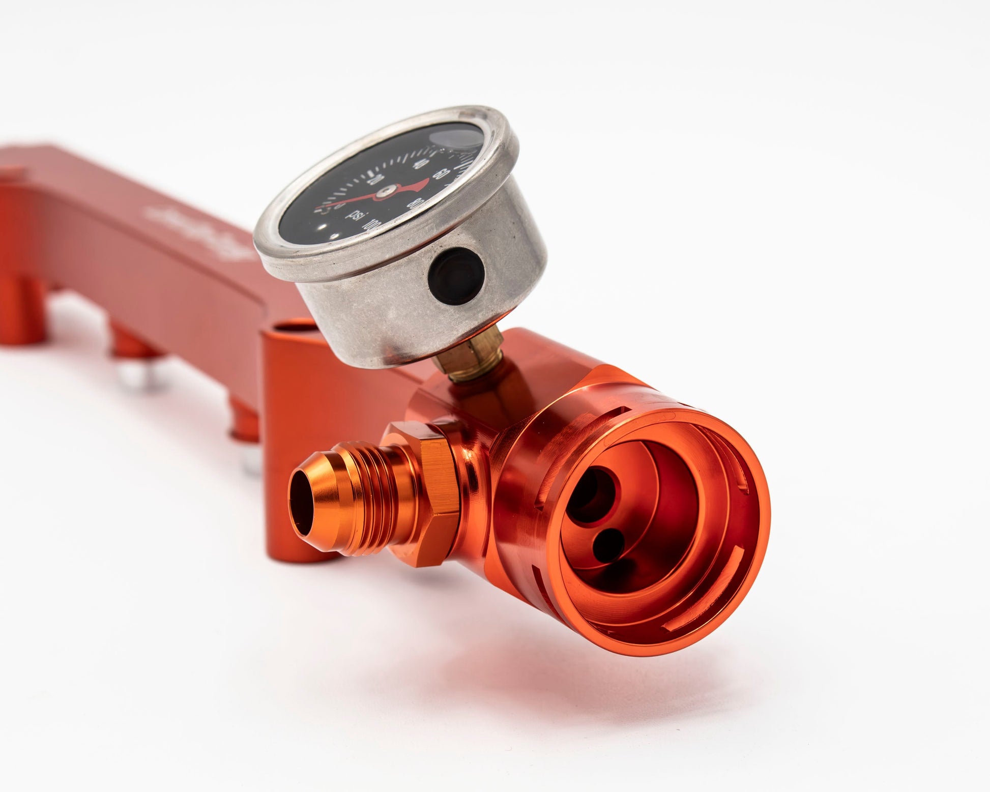 1.8T High Flow Fuel Rail | AN Fitting Ready | Audi Volkswagen Carrot Top Tuning