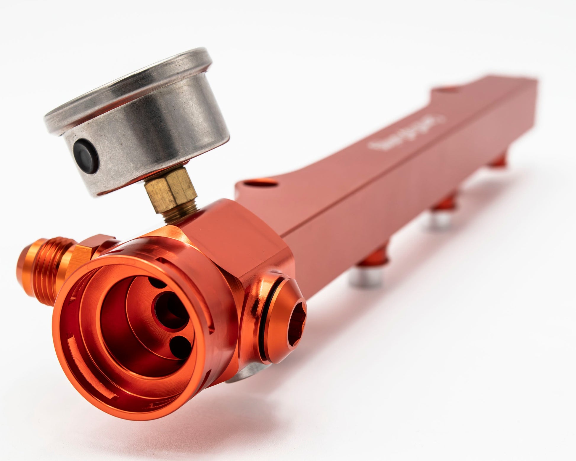 1.8T High Flow Fuel Rail | AN Fitting Ready | Audi Volkswagen Carrot Top Tuning