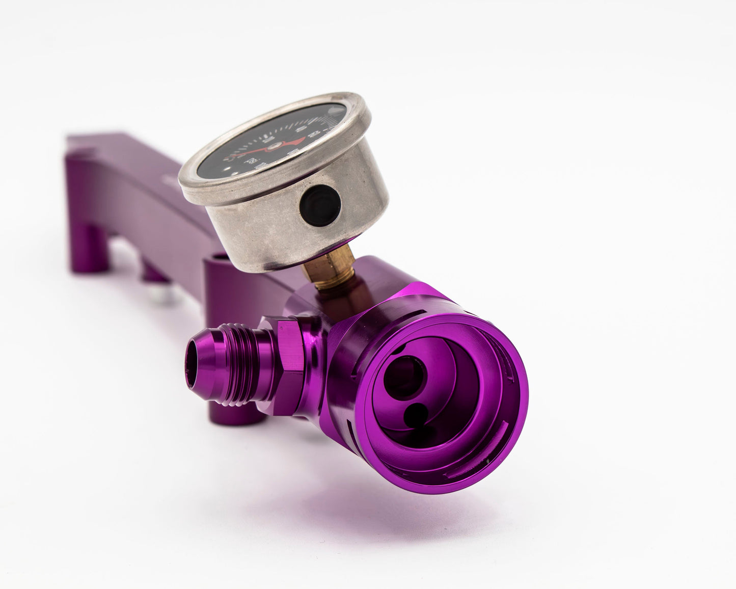 1.8T High Flow Fuel Rail | AN Fitting Ready | Audi Volkswagen Carrot Top Tuning